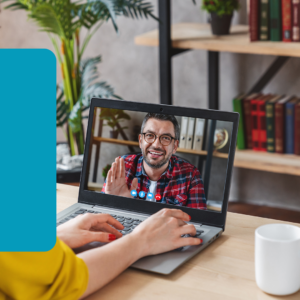 Video call to provide support for websites