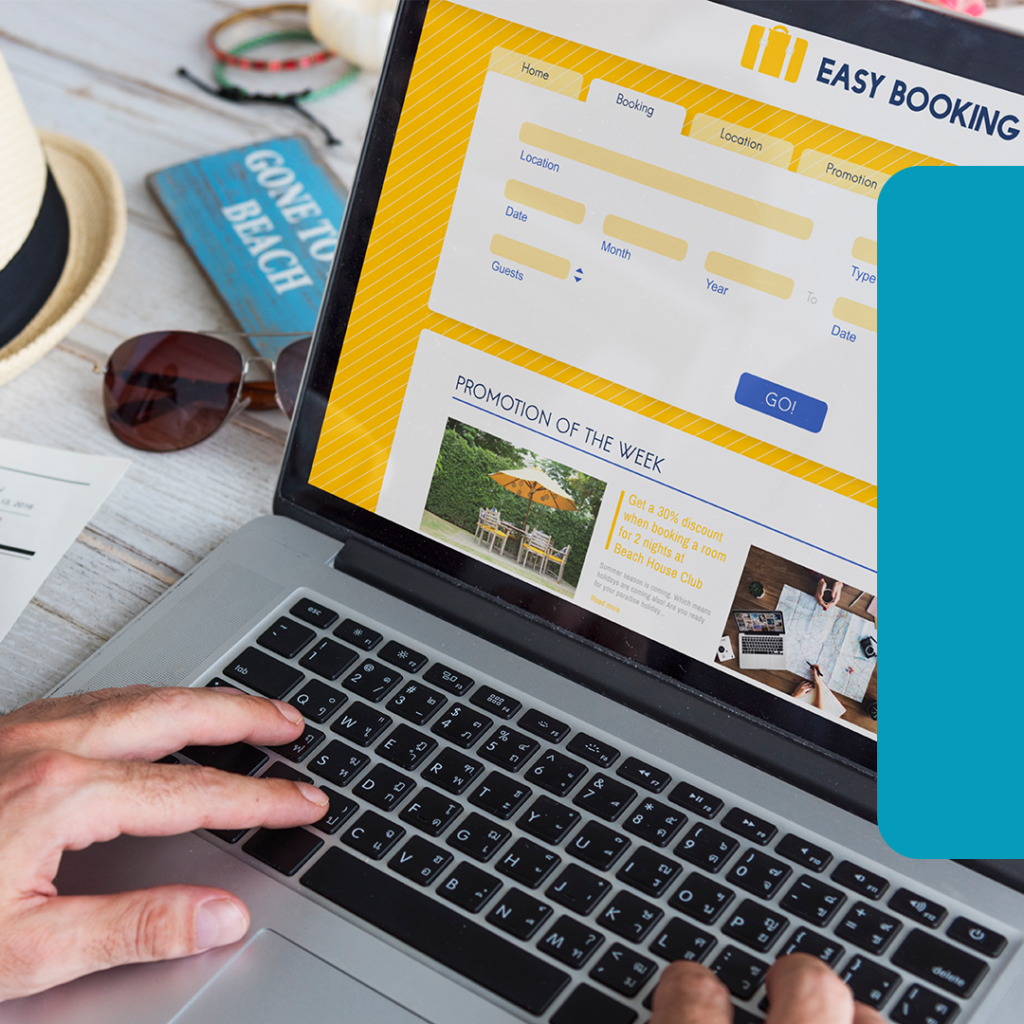 Transaction on booking websites